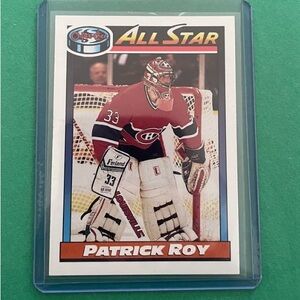 Patrick Roy All-Star Hockey Card